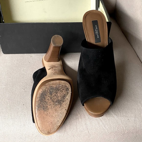 Ann Taylor Lorena Platform Suede Mule - Picture 5 of 5